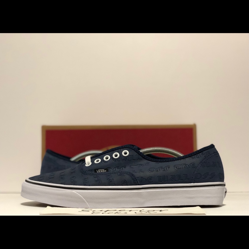 Vans Authentic (Deboss Otw) “Dress Blues/True White”